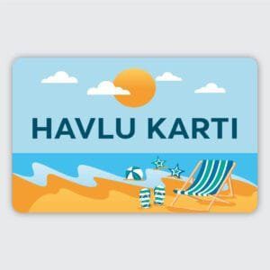 Plaj Havlu Kartı ile plaj keyfinizi kişiselleştirin! Özel tasarımlar ve kaliteli baskılarla üretilen bu kartlar, plajda ihtiyaç duyduğunuz pratik çözümü sunar. Suya dayanıklı ve uzun ömürlü kartlarımız, tatilinizi daha keyifli hale getirir. Şimdi Plaj Havlu Kartı siparişi verin ve plaj deneyiminizi benzersiz kılın! Plajda rahatlığın tadını çıkarın!