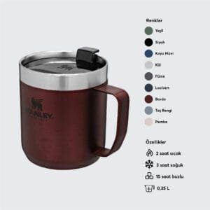 Promosyon Stanley Classic Mug Klasik Kamp Bardağı 0 35 L - 9 Renk (1)